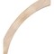 Ekena Millwork 5 1/2"W x 30"D x 34"H Thorton Smooth Knee Brace, Douglas Fir BRC06X30X34THR00SDF - alternate 2